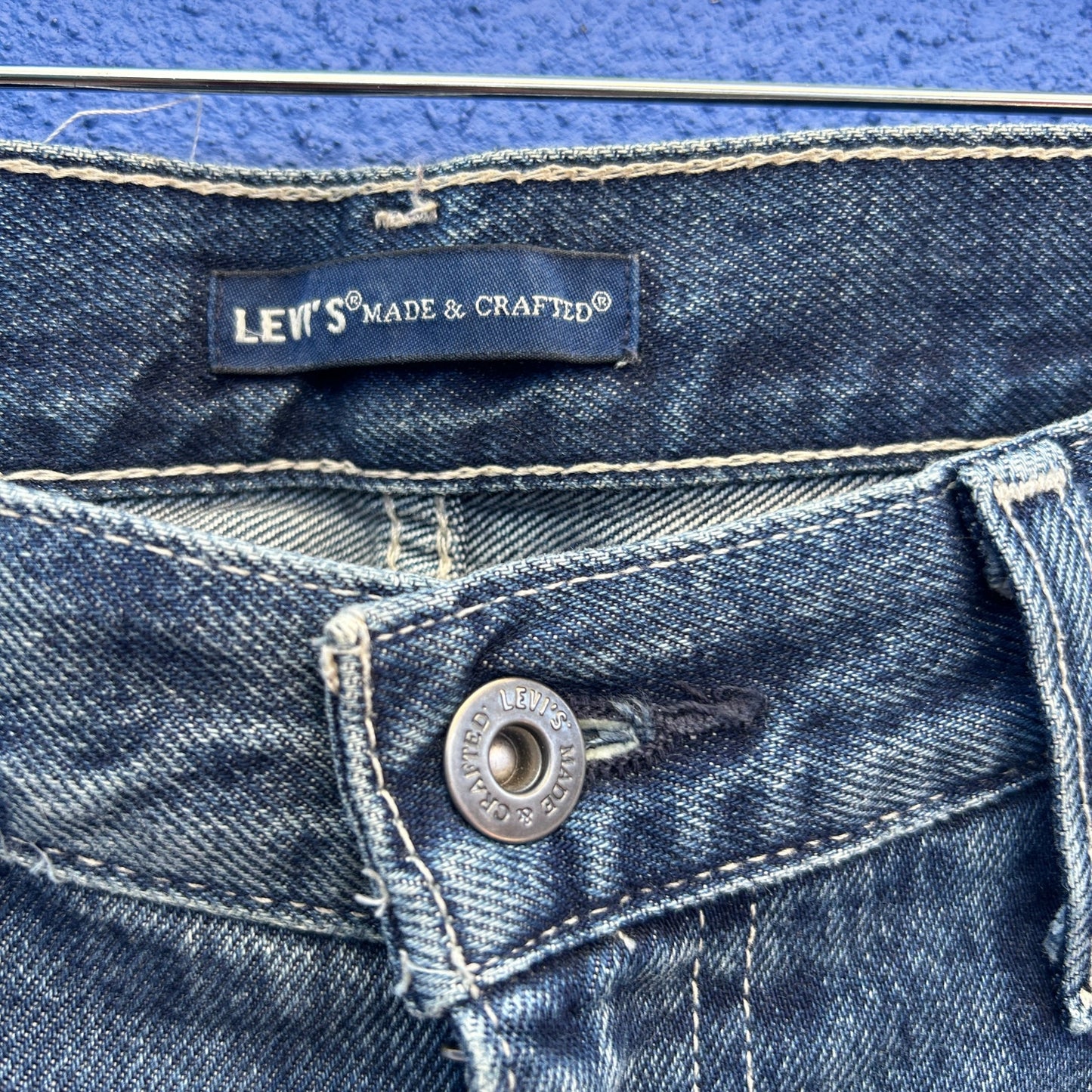 Levi’s black label column pant hemmed