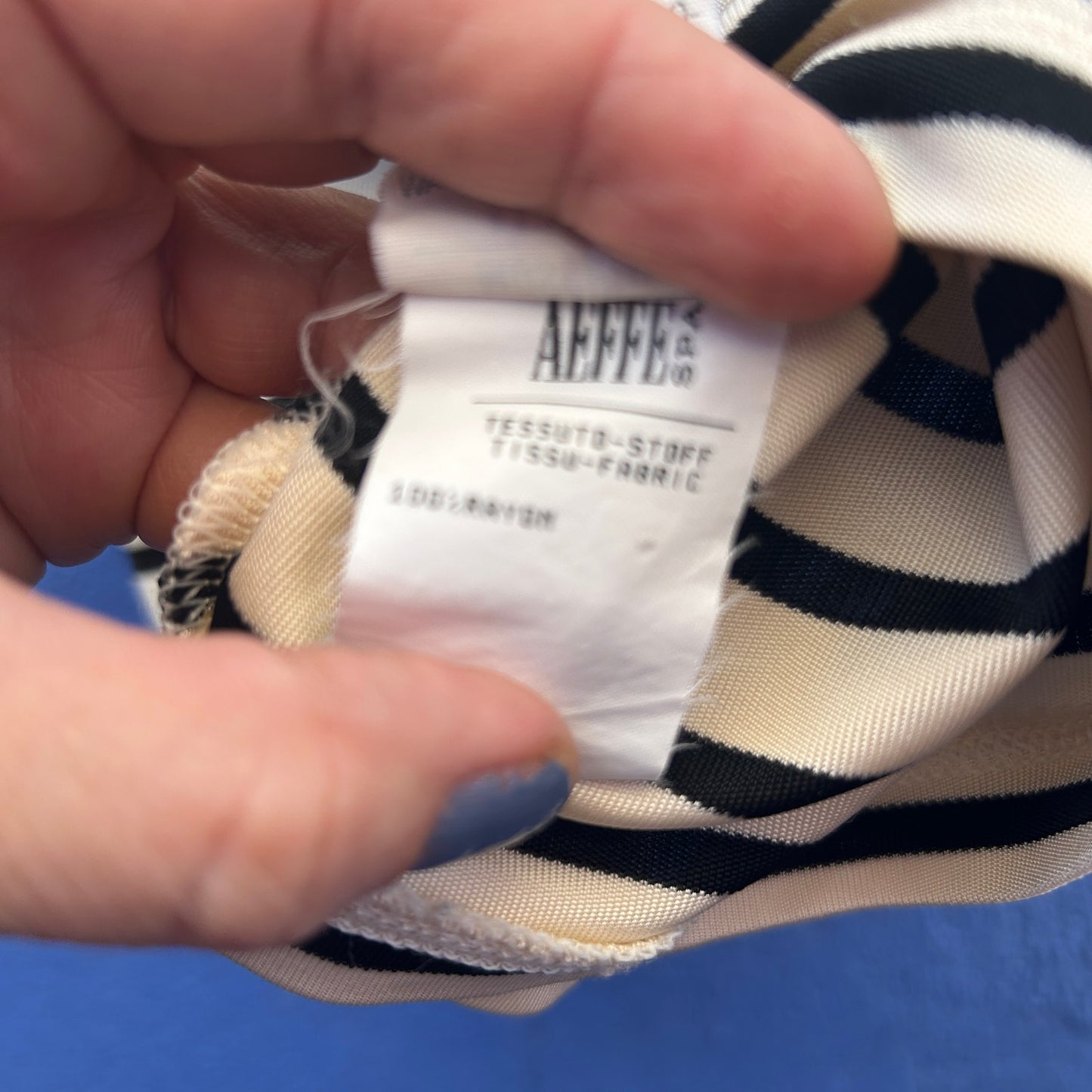 cheap and chic by moschino striped I love peace applique tee