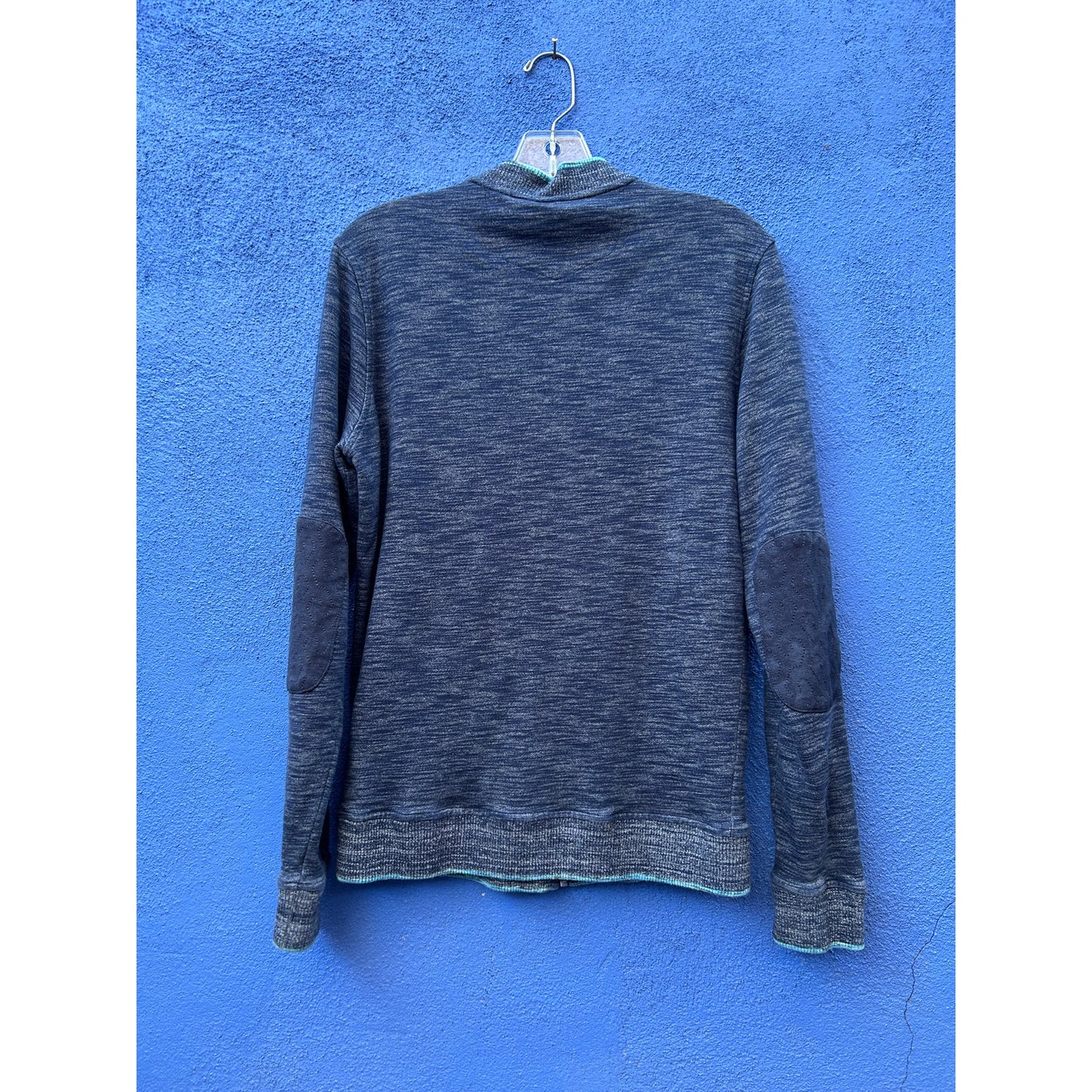 robert graham space dyed zip front cardigan