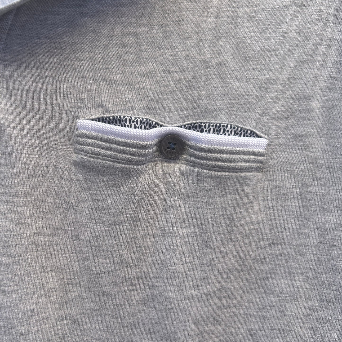 ted baker london gray polo shirt