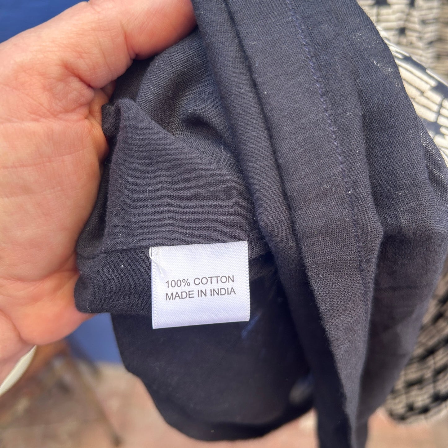 layla black and white cotton sleeveless maxi dress