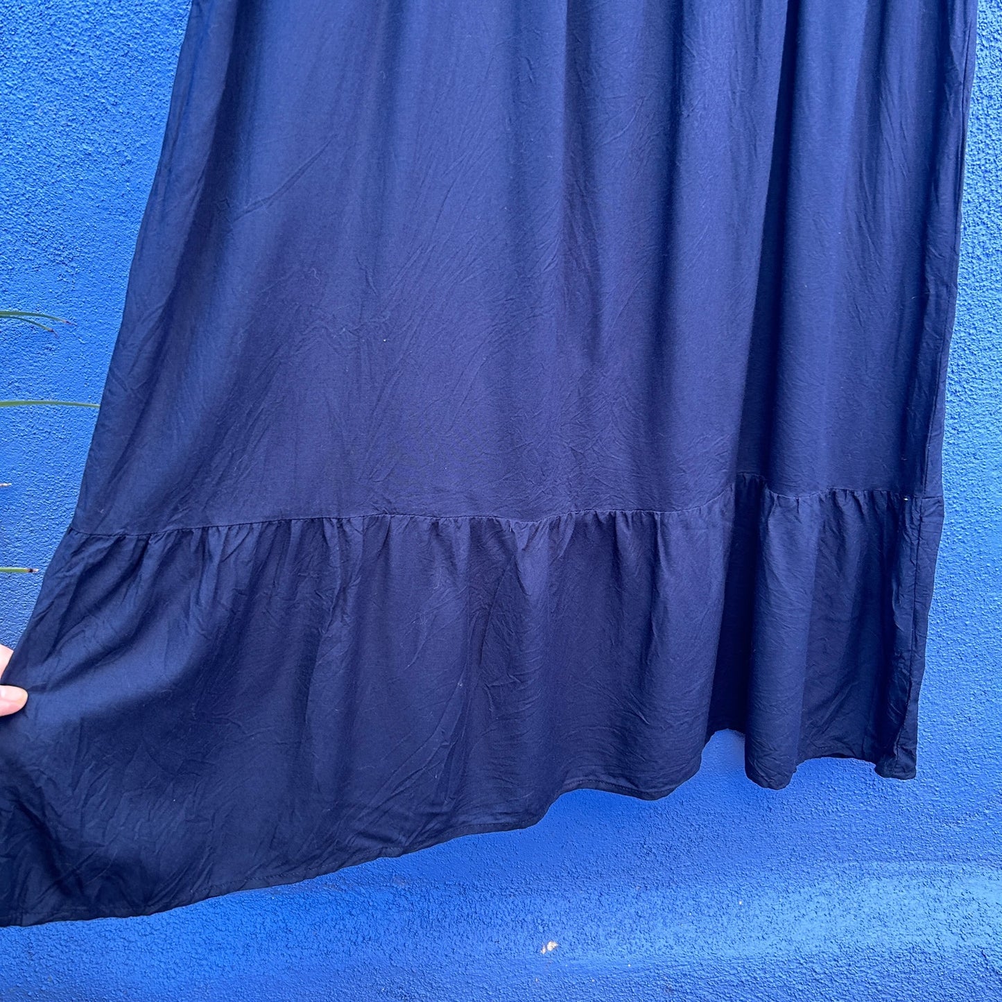 violet skies peasant dress