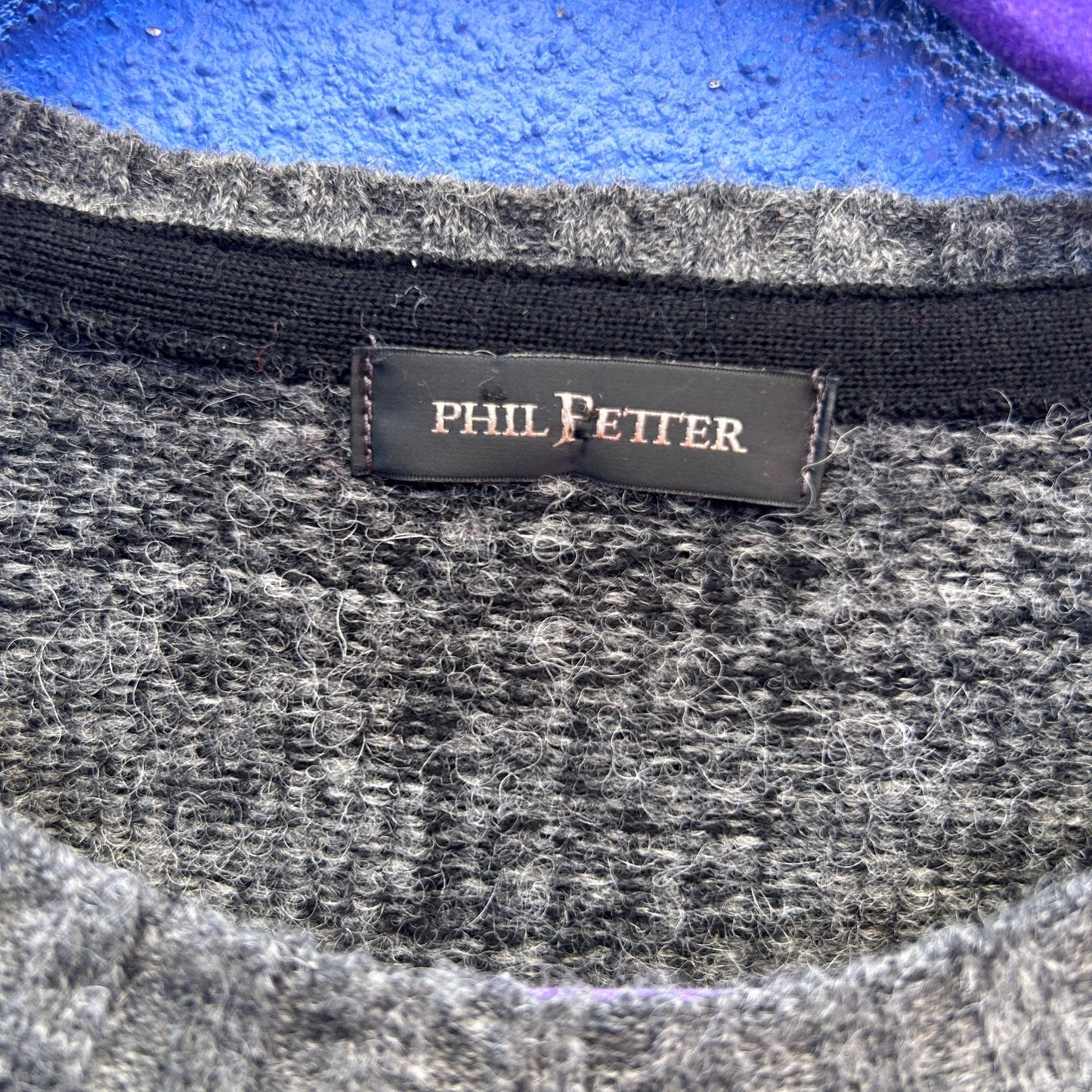 phil petter alpaca merino blend sweater vest