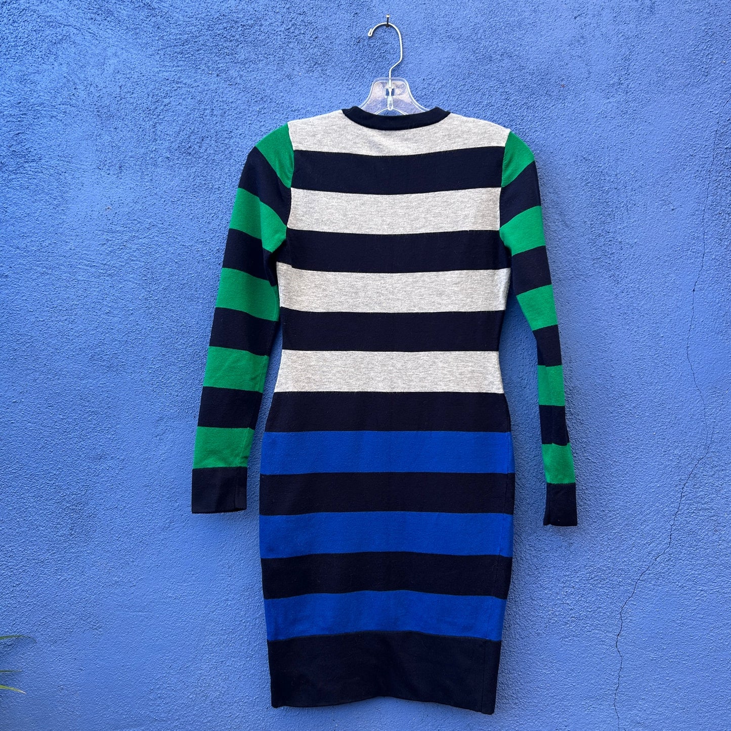 karen millen striped knit dress
