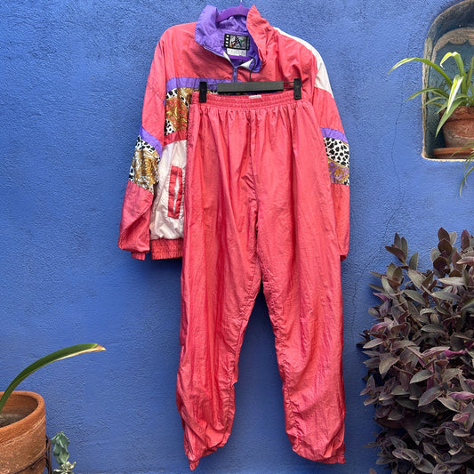 vintage 80s 90s river edge sport jogging suit