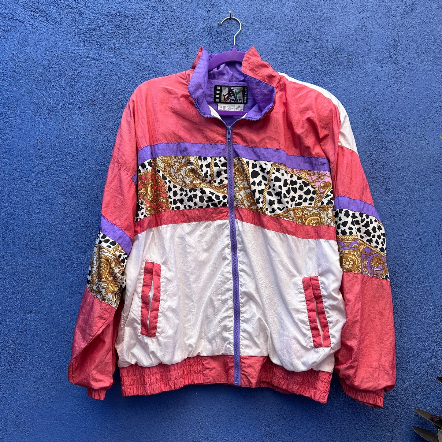 vintage 80s 90s river edge sport jogging suit