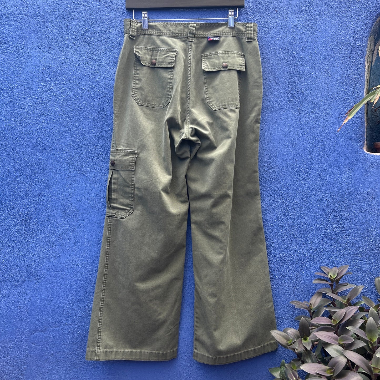 vintage capital pant belled army pant