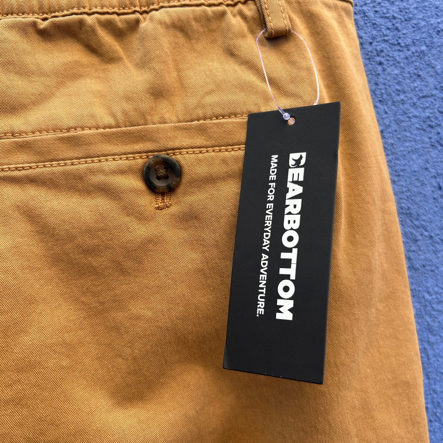 bearbottom tan joggers - NWT