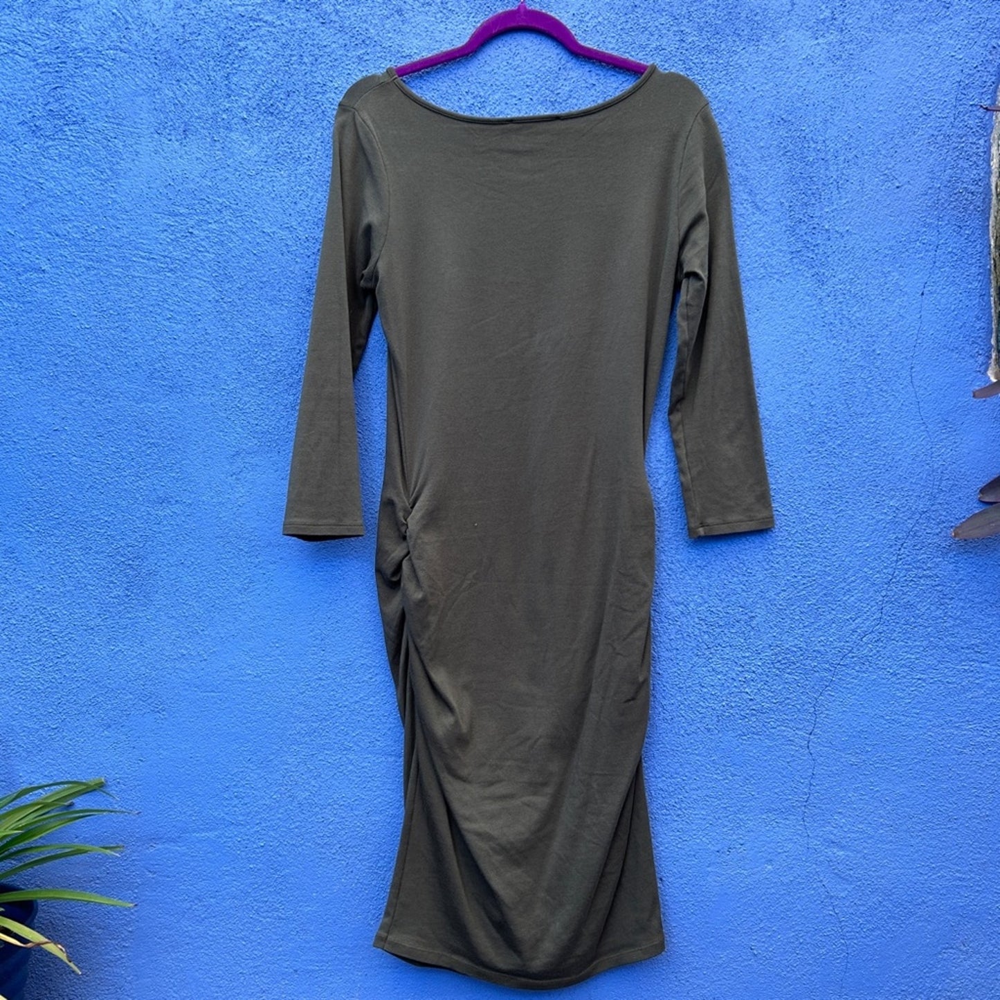Jarbo Ruched Side Jersey Dress