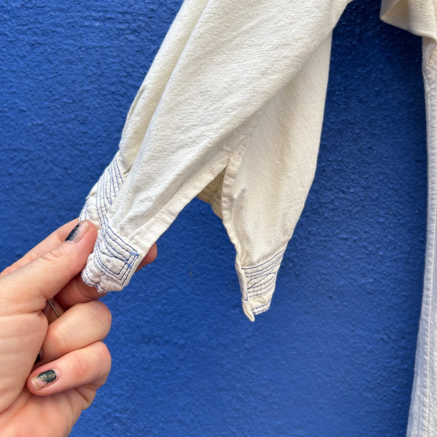 vintage cotton mexican embroidered peasant top