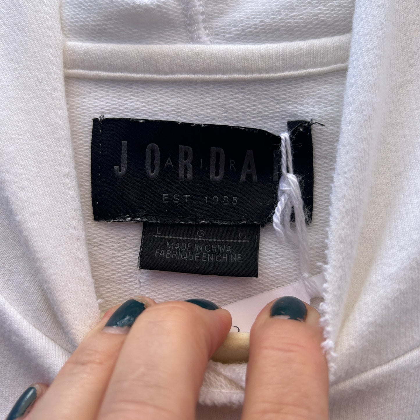 jordan city of flight aj23 white hoodie