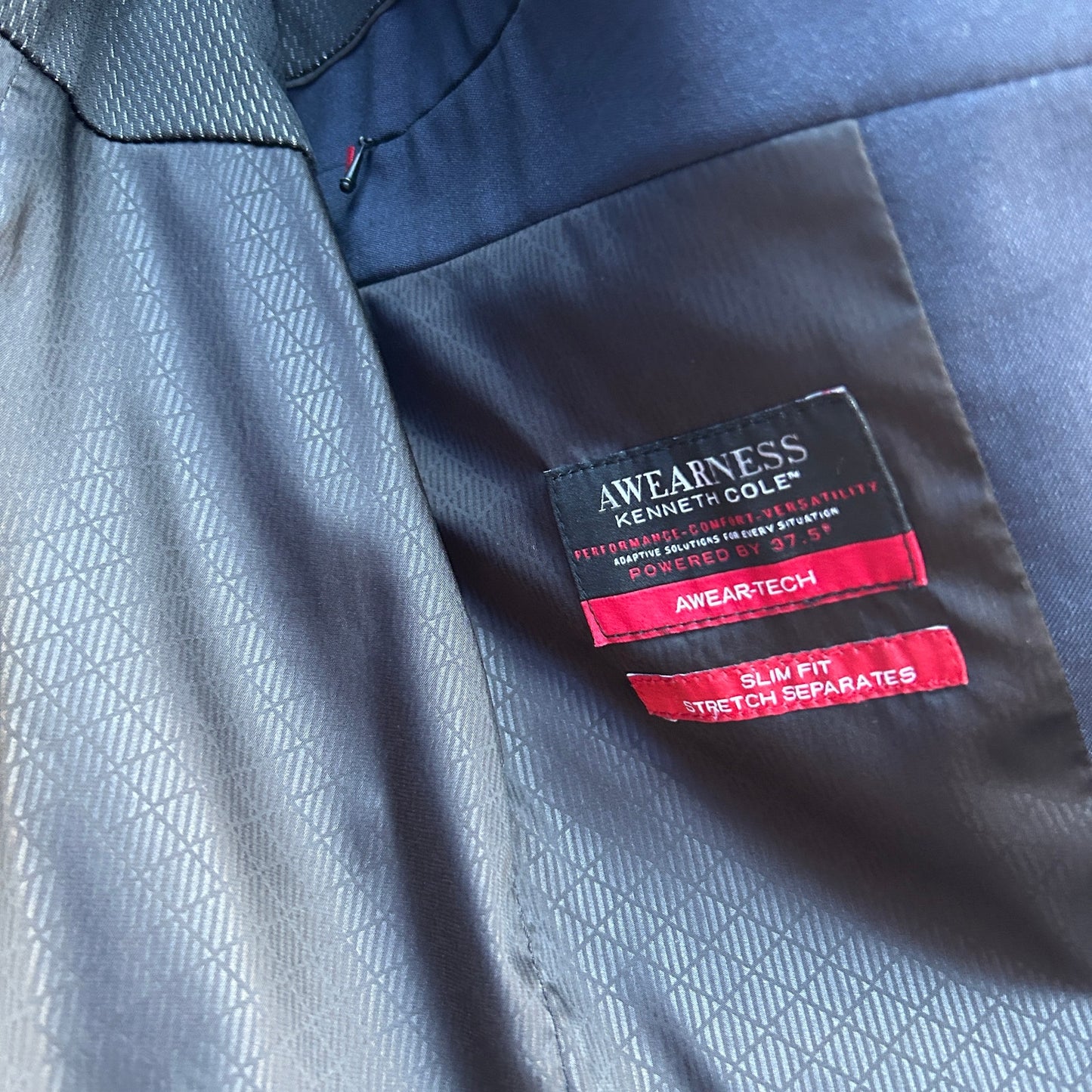 awearness by kenneth cole navy blazer