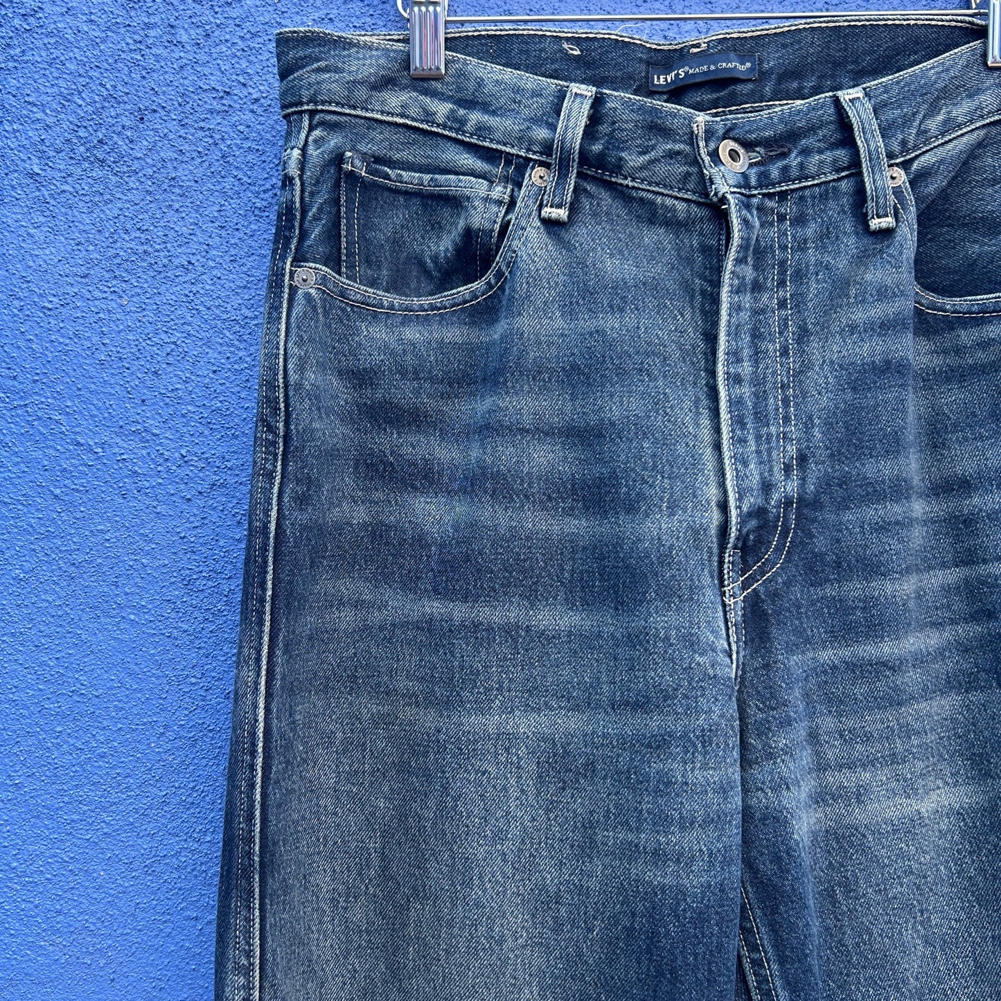 Levi’s black label column pant hemmed