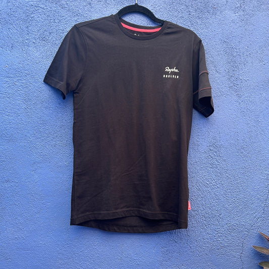 rapha boulder black tee
