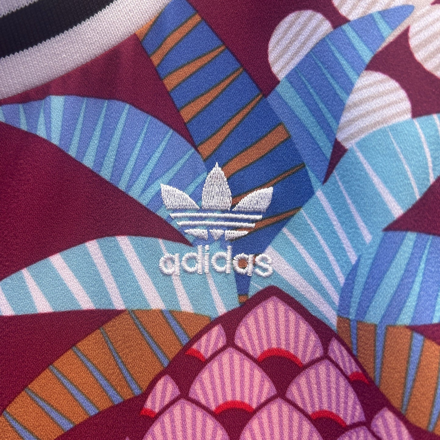 adidas pineapple and polka dot sleeveless dress