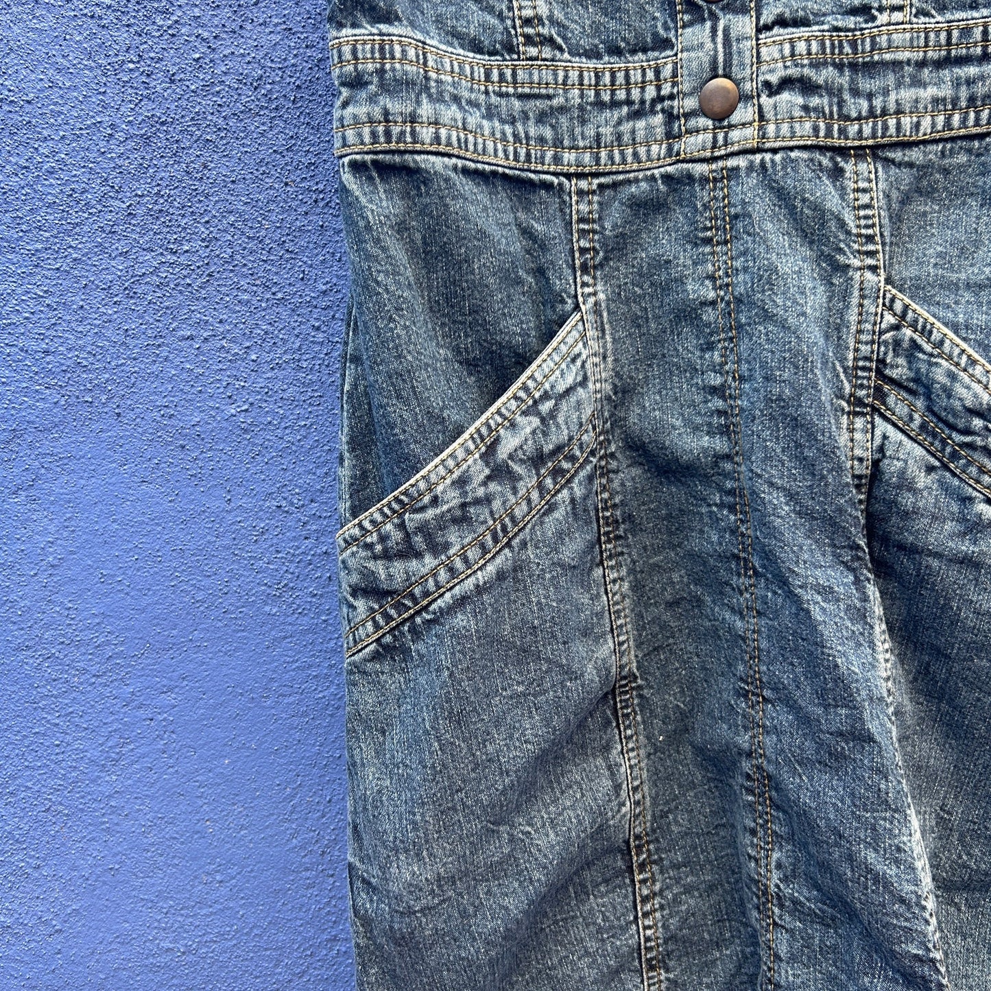 japna denim tank dress