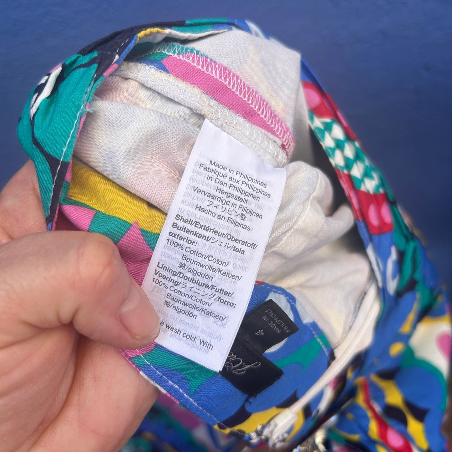 j crew faux wrap bold print midi skirt