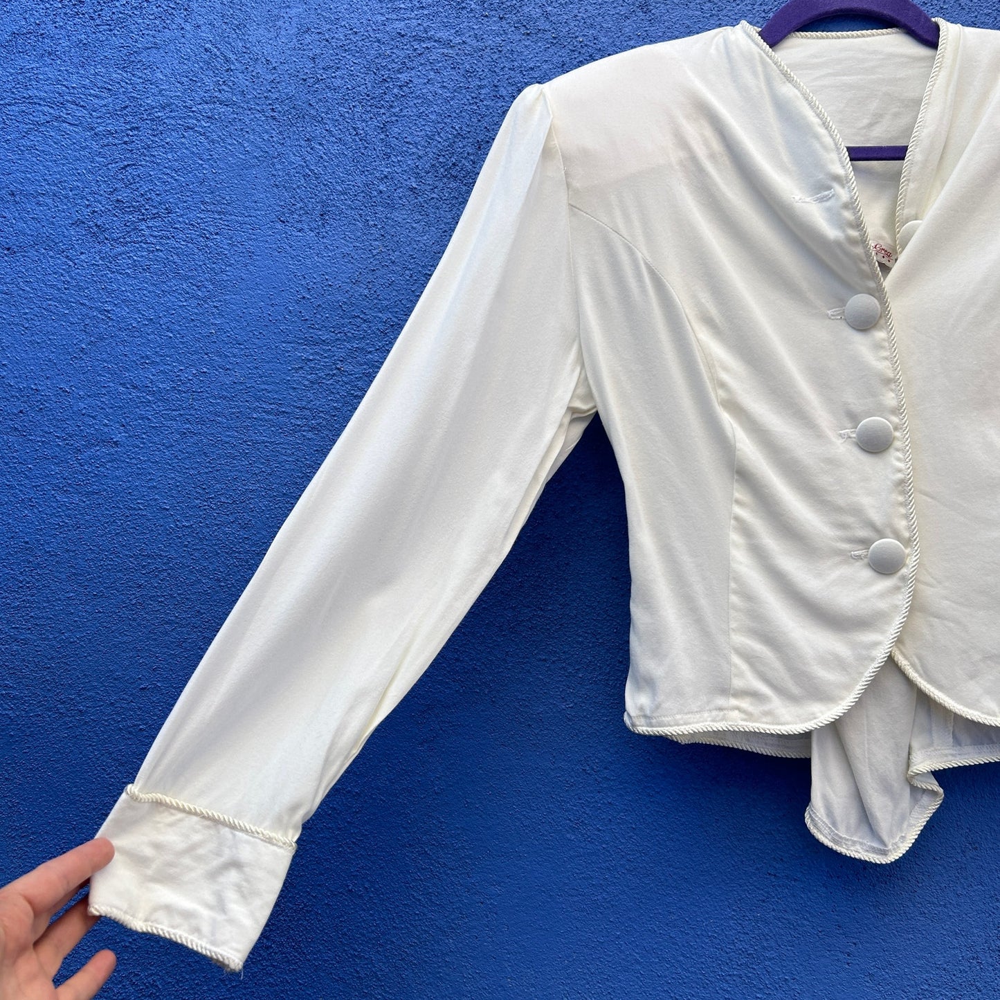 Martin McCrea Cream Bolero Jacket