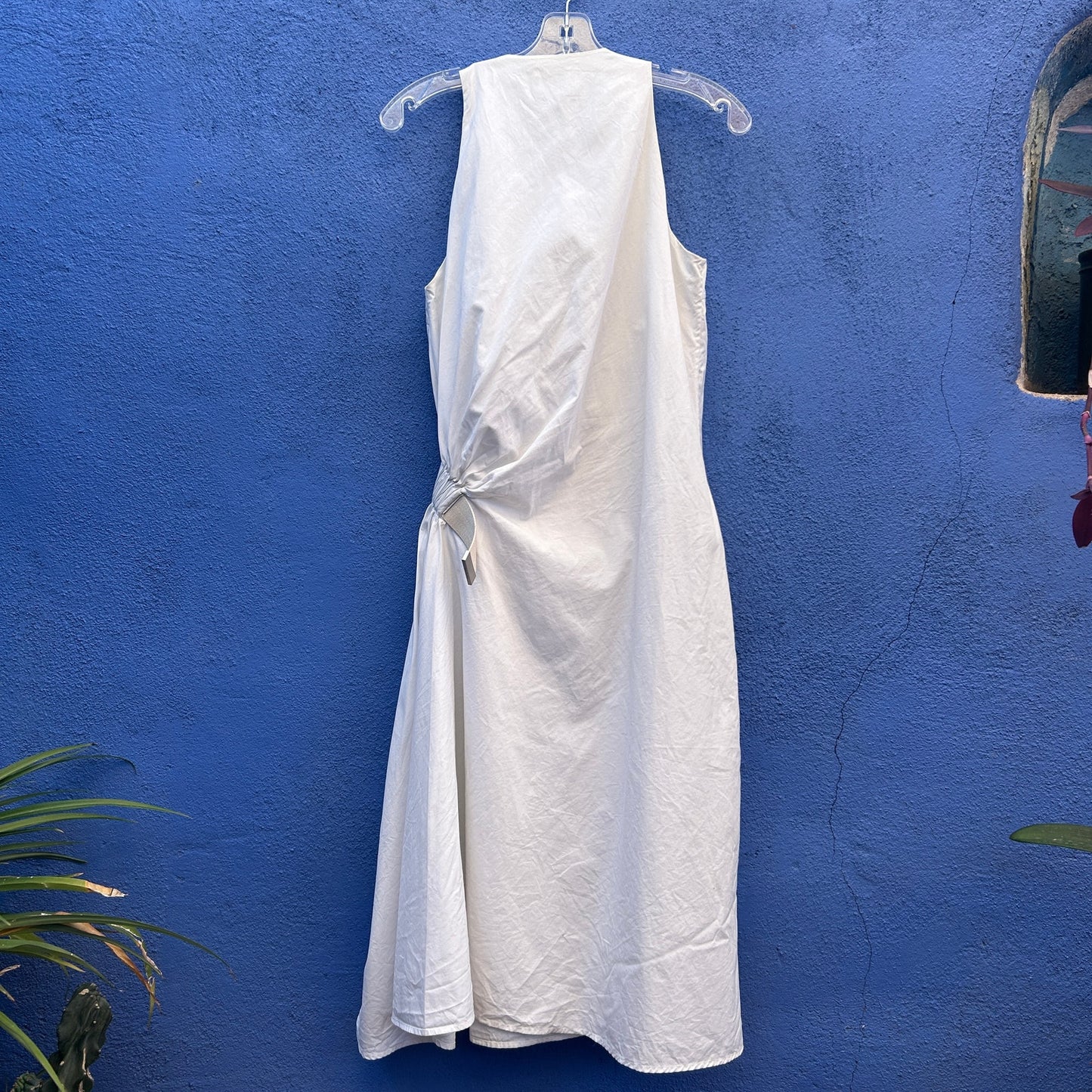 ACNE STUDIOS Chen Pop Wrap Cotton-Poplin Dress