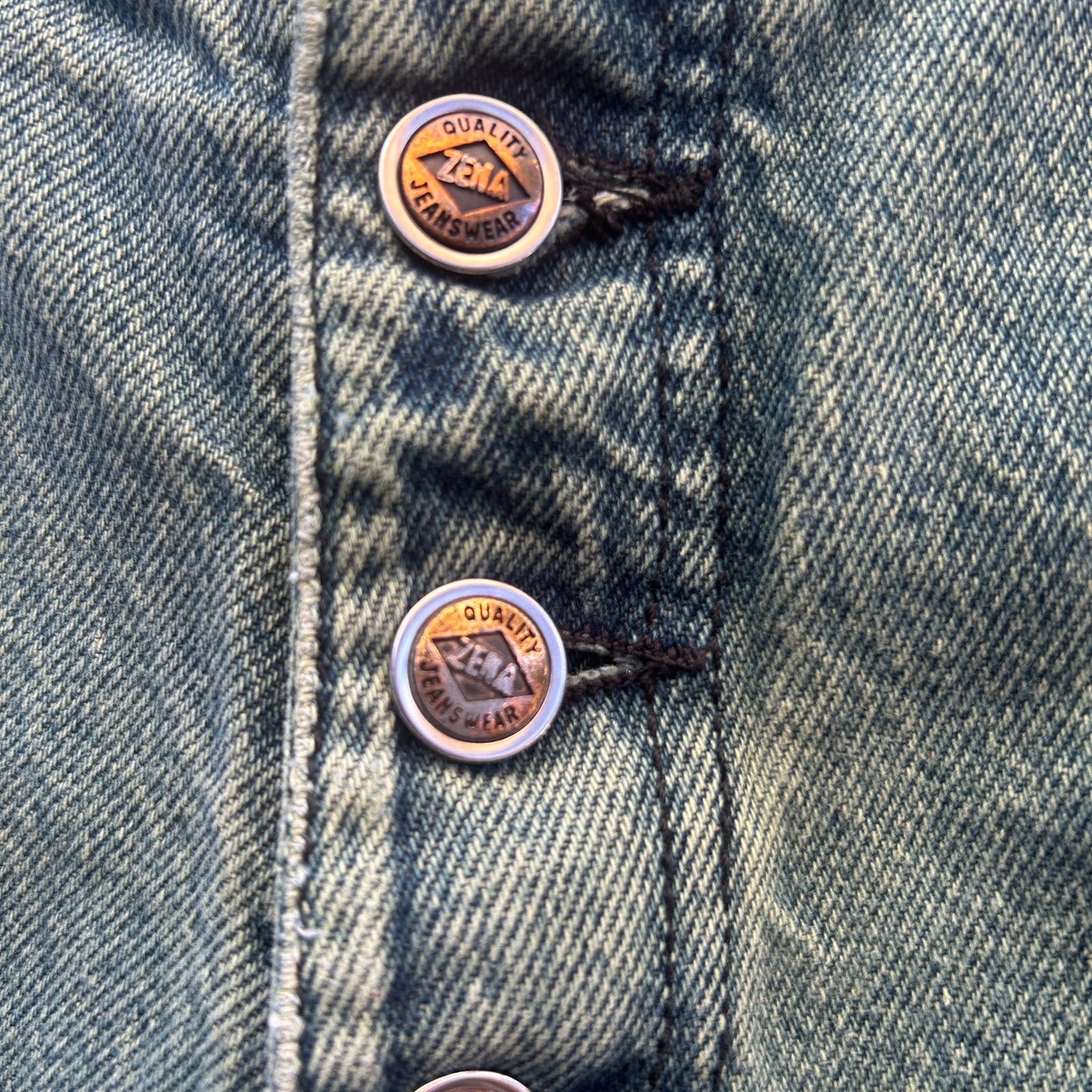 vintage 80s 90s zena exposed buttonfly cut off shorts