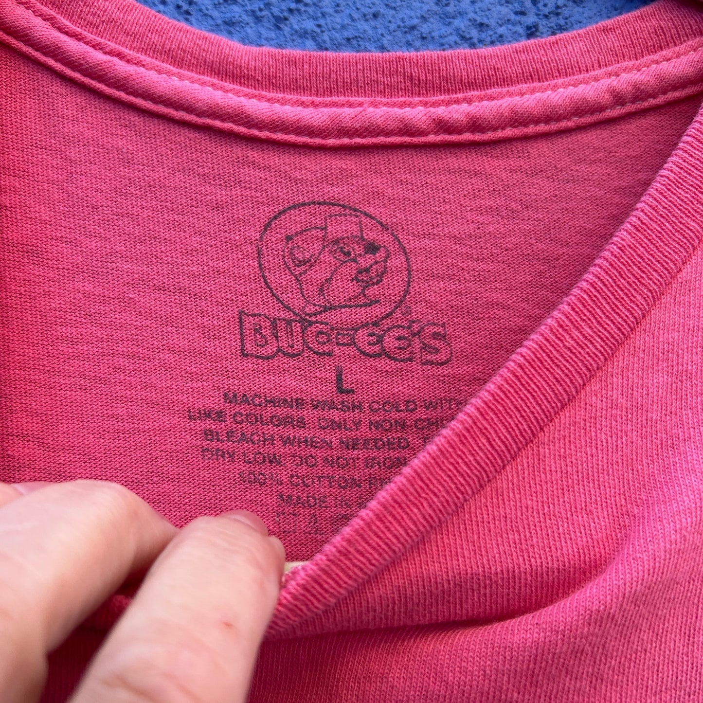 buc-ee's pink life is sweeter tee