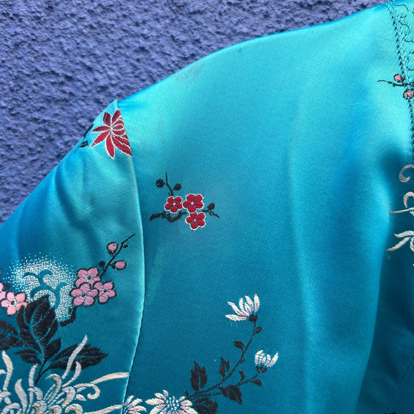 vintage chinese silk reversible jacket