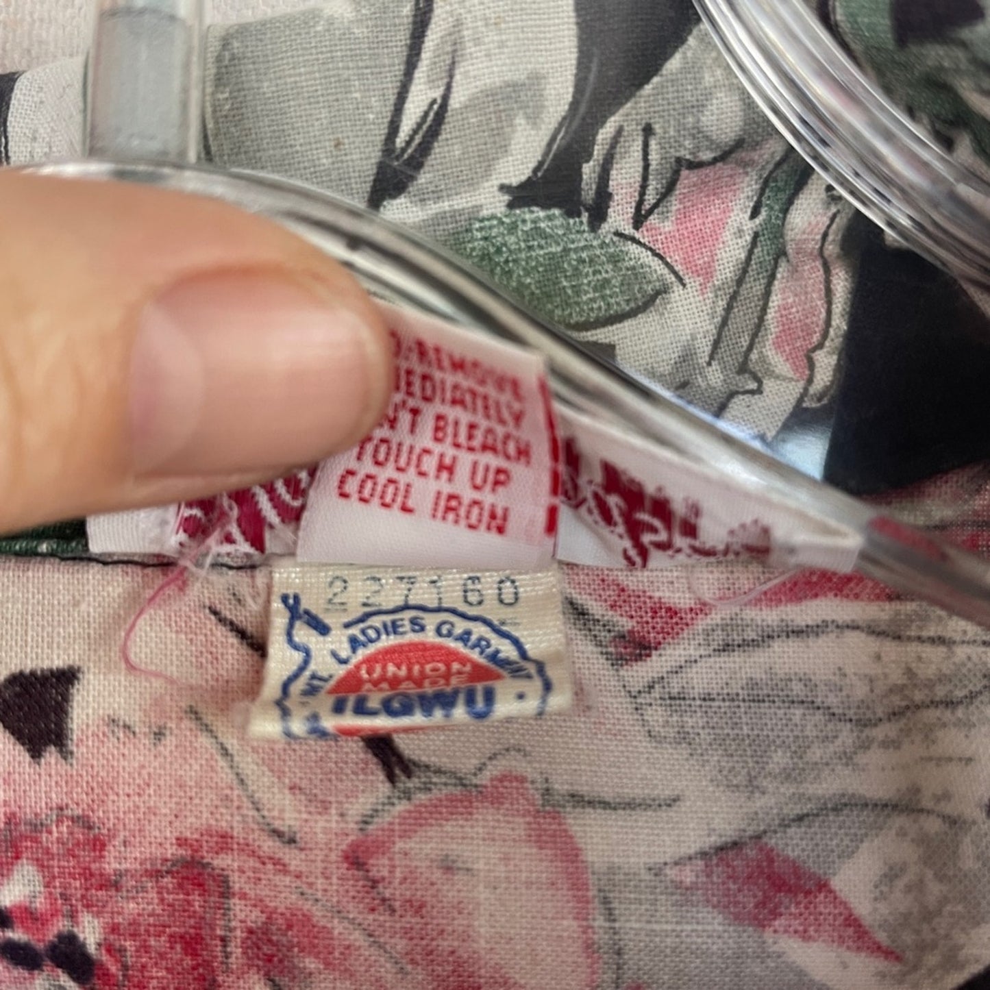 Vintage 80s Kay Windsor Floral Fit and Flare Dolman Sleeve Midi Dress