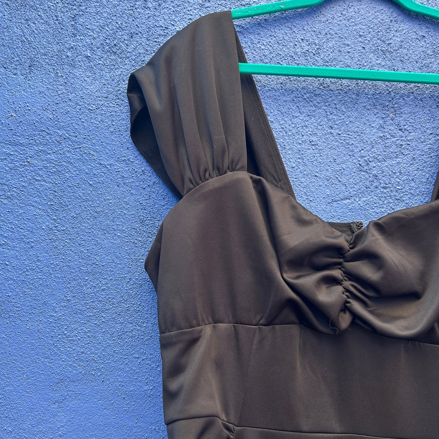 deadly dames by micheline pitt ruched side cocktail dress