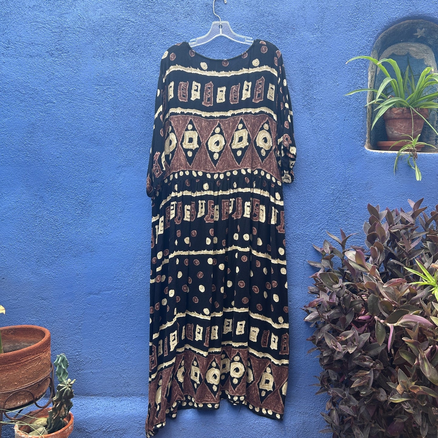 bila woman rayon market dress