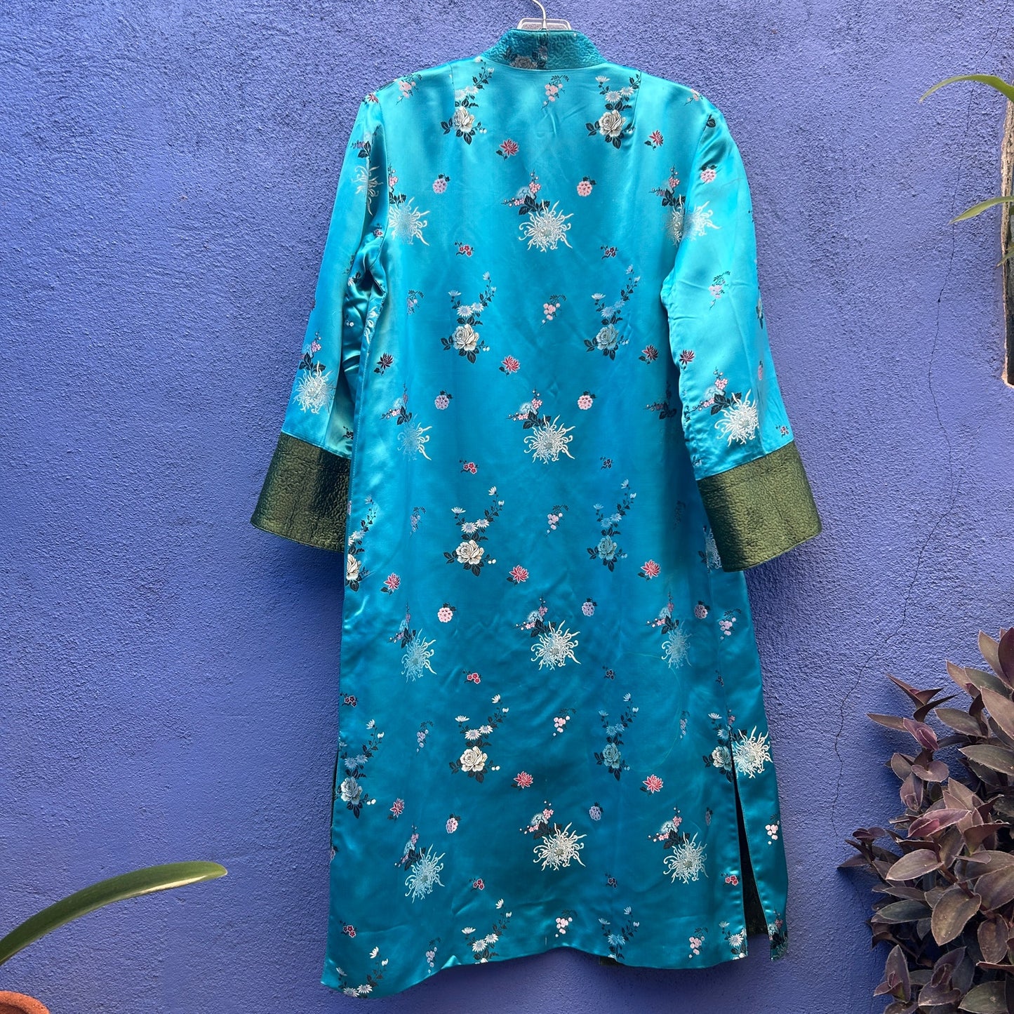 vintage chinese silk reversible jacket