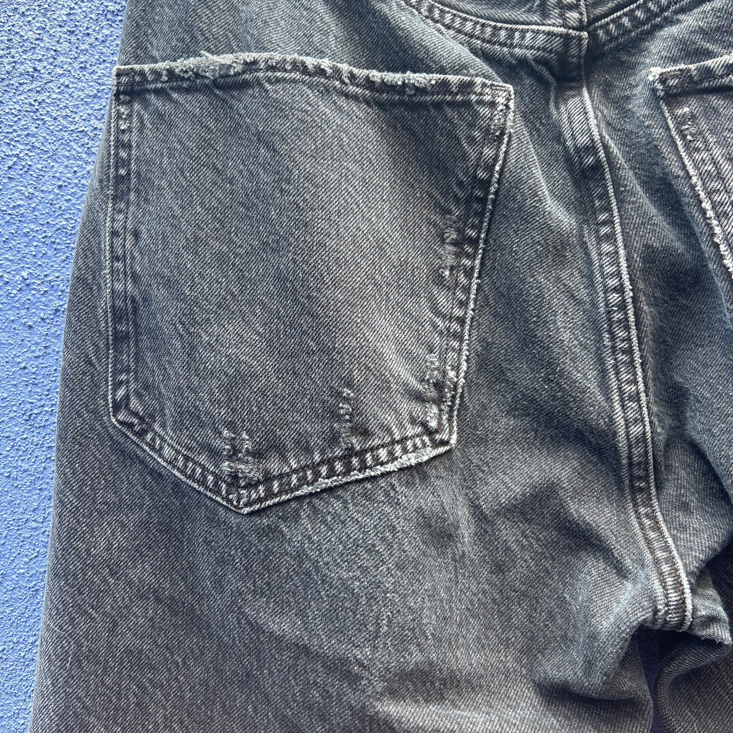 agolde faded black jamie jean