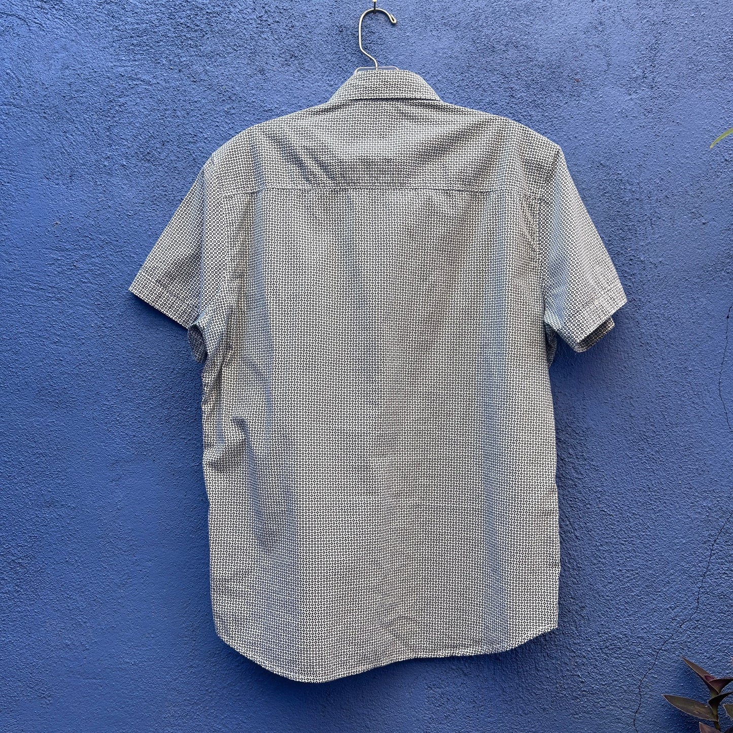 michael brandon los angeles short sleeve button up