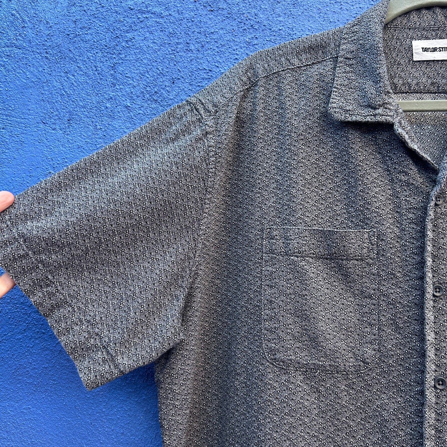 taylor stitch gray button up