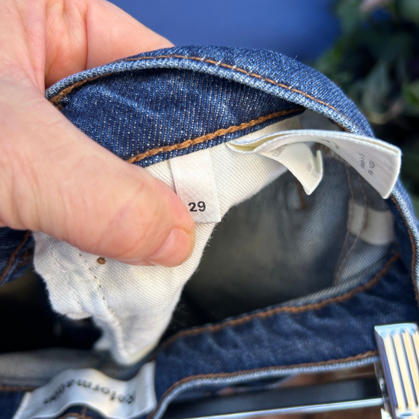 reformation julia high cigarette jean