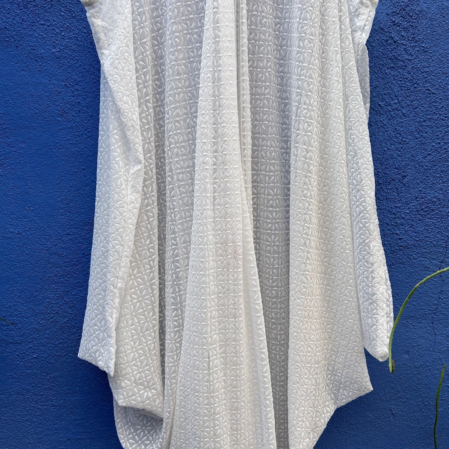 dress to kill white sheer sleeveless cocoon maxi dress