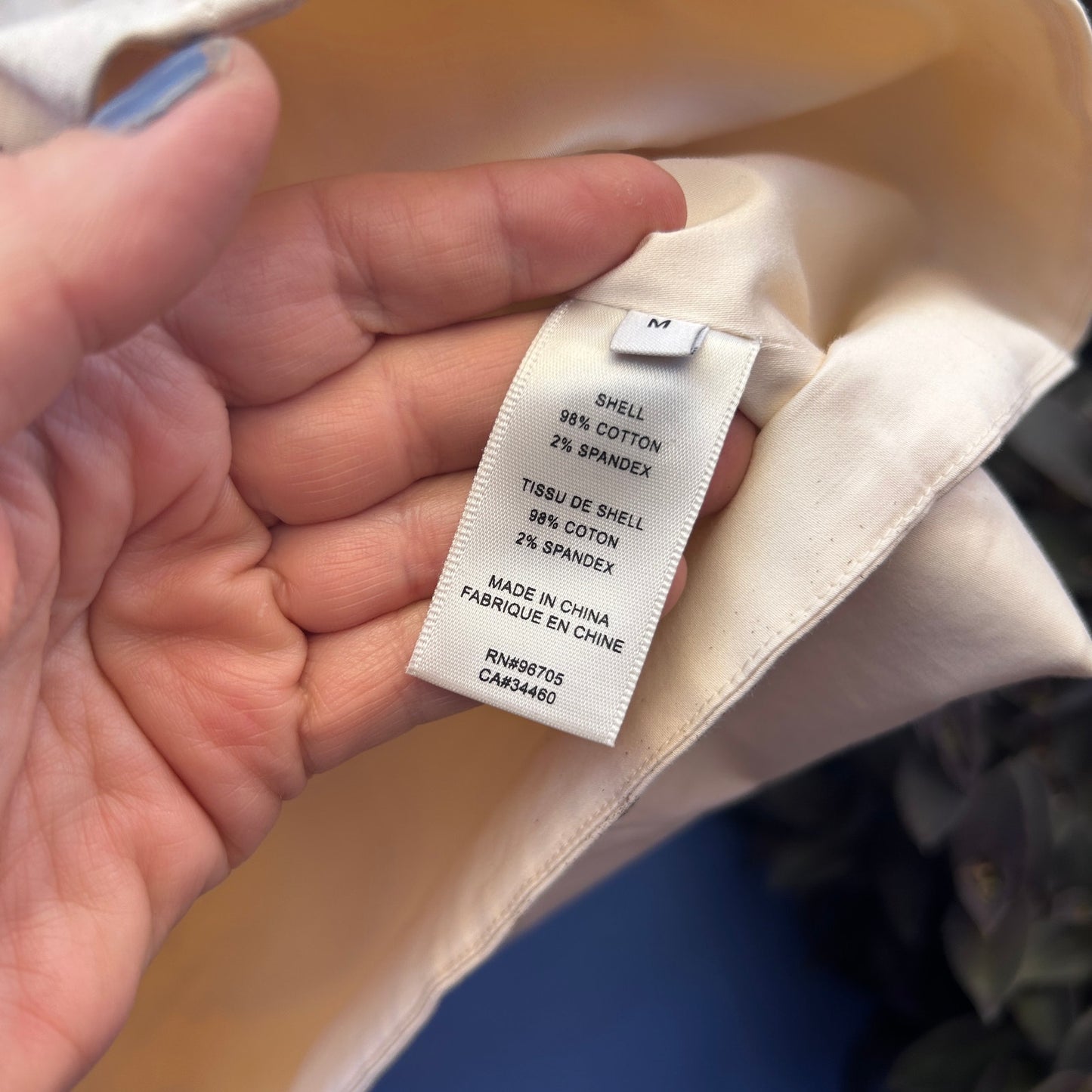 rebecca taylor cream cotton blend popover shirtdress tunic