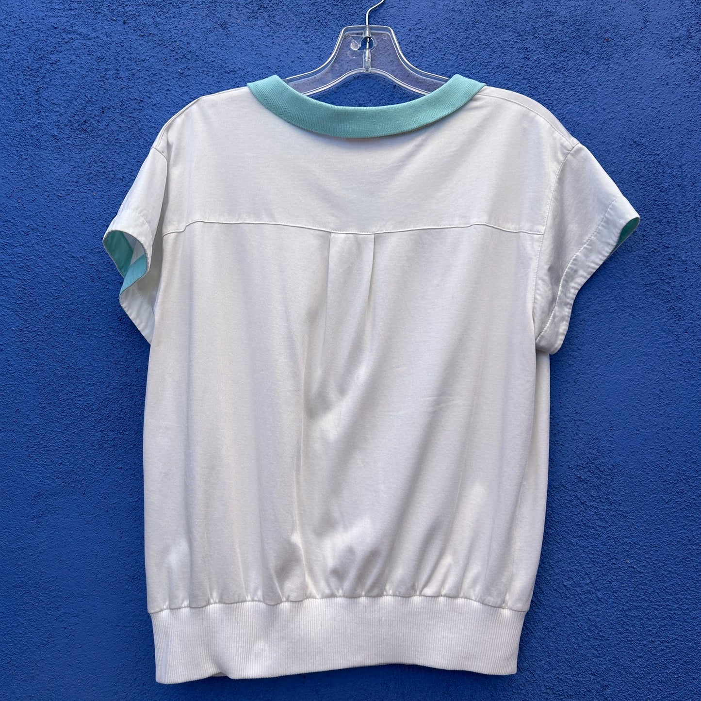 vintage 80s tail tennis top