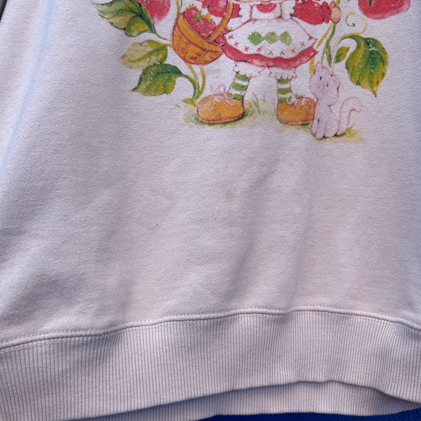 vintage strawberry shortcake sweatshirt