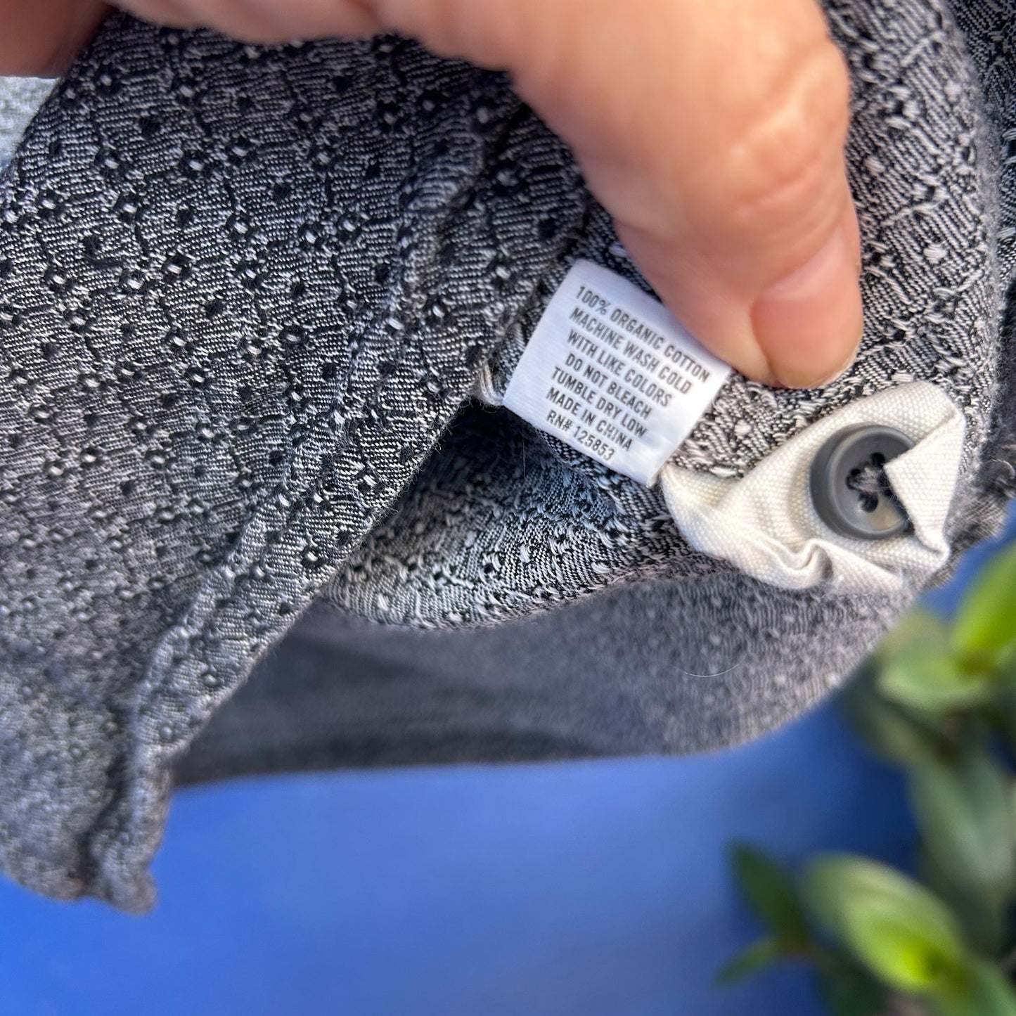 taylor stitch gray button up