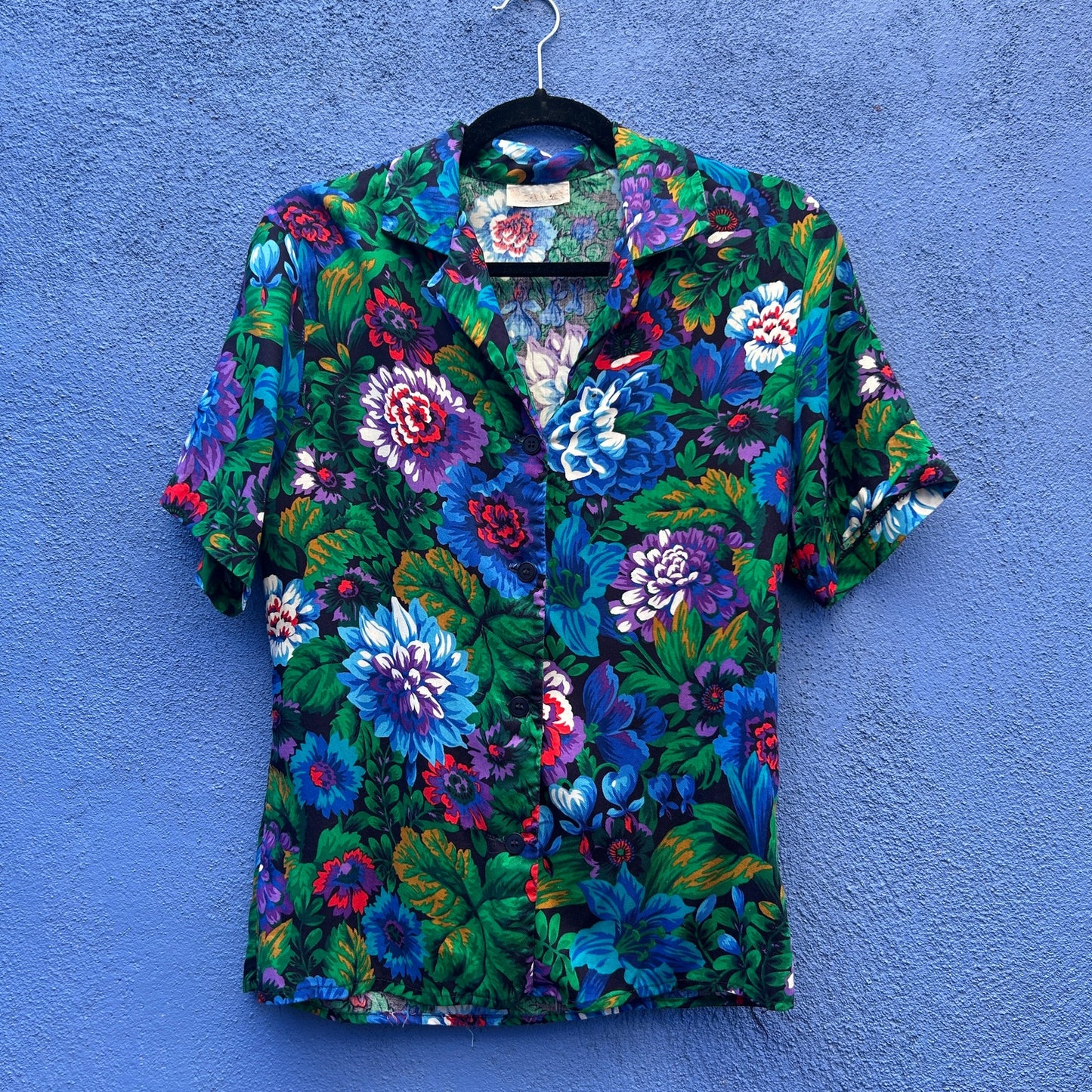 vintage john meyer floral button up