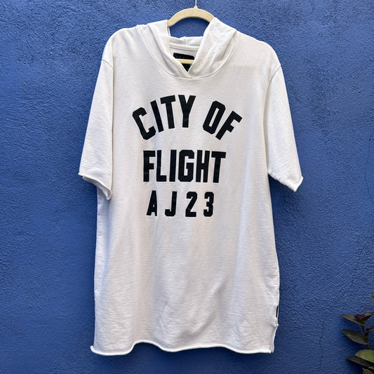 jordan city of flight aj23 white hoodie