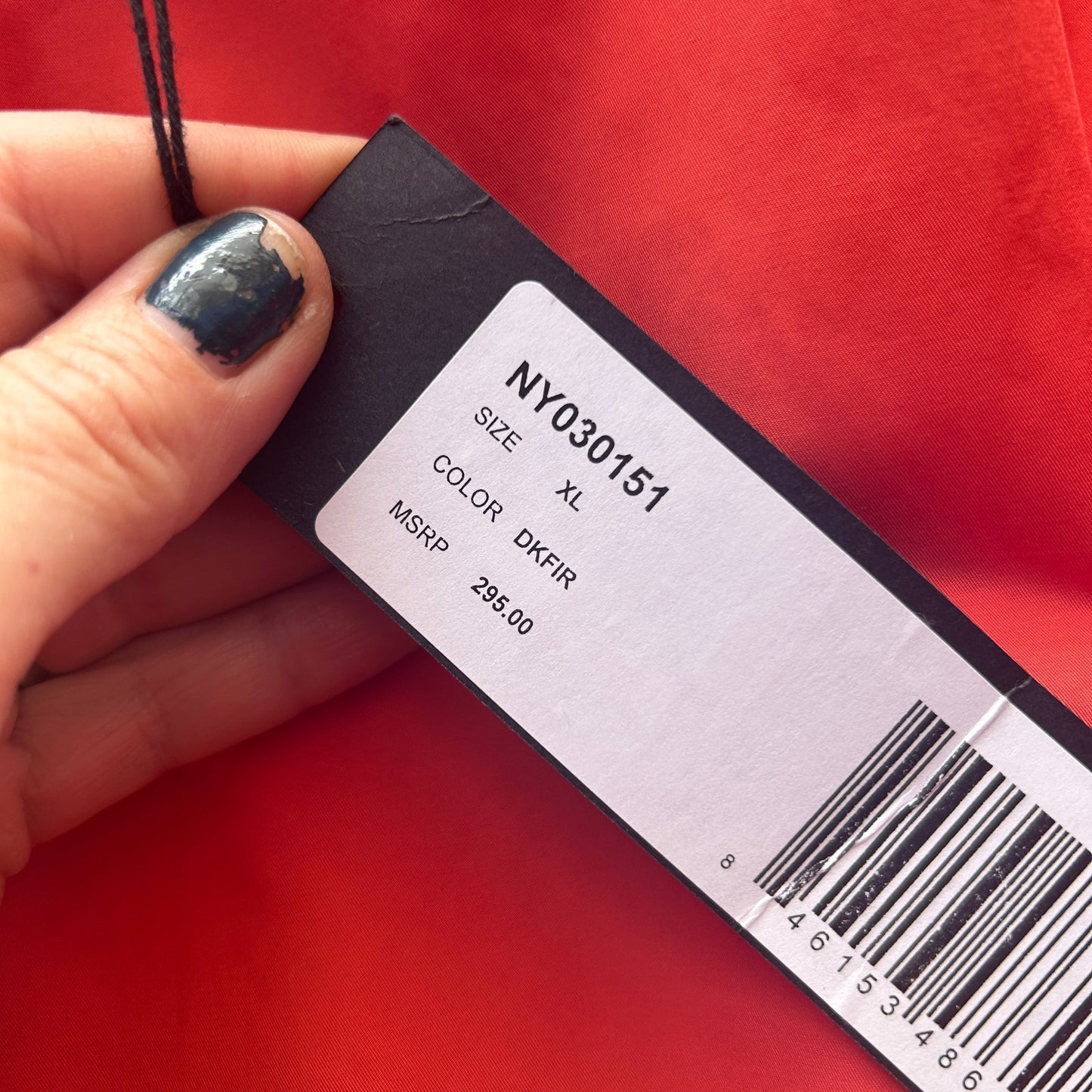 halston heritage orange poly nylon elastic waist skirt - NWT