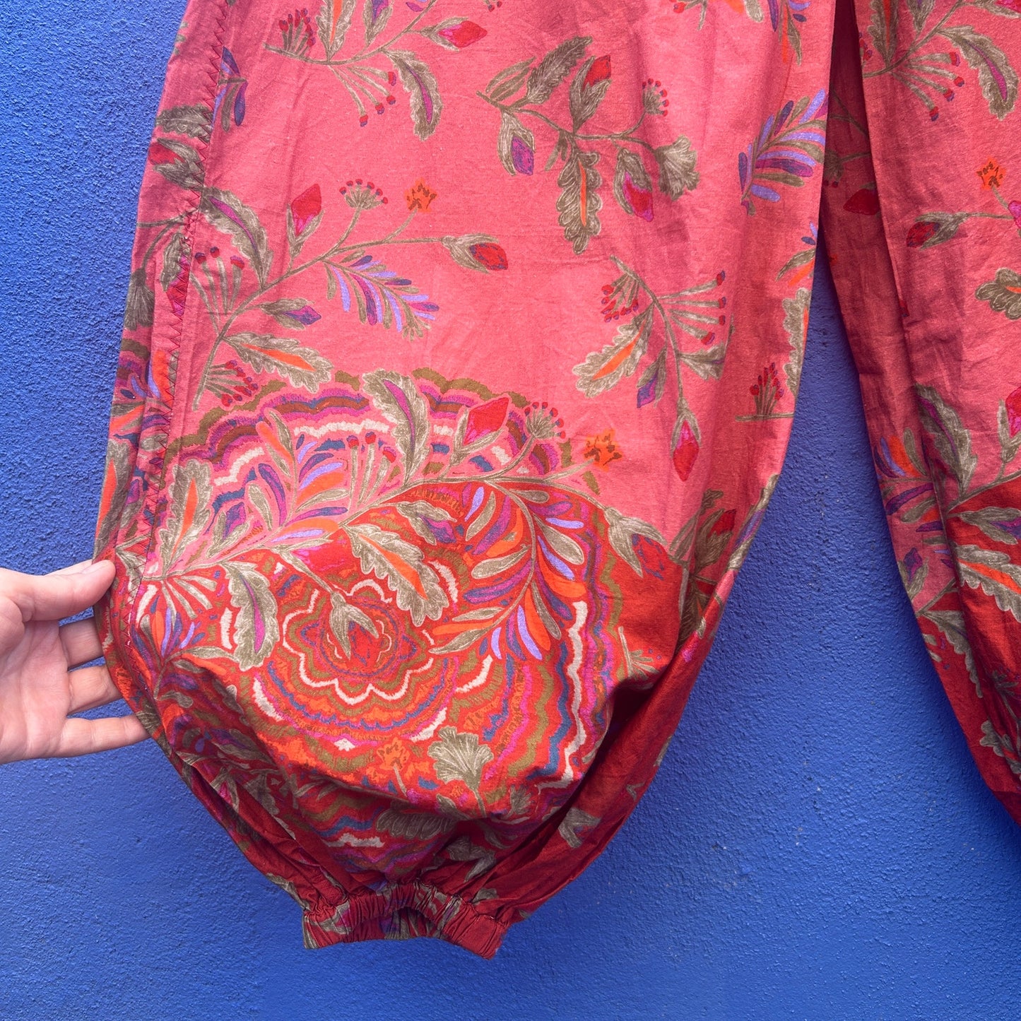 free people after glow floral balloon pant