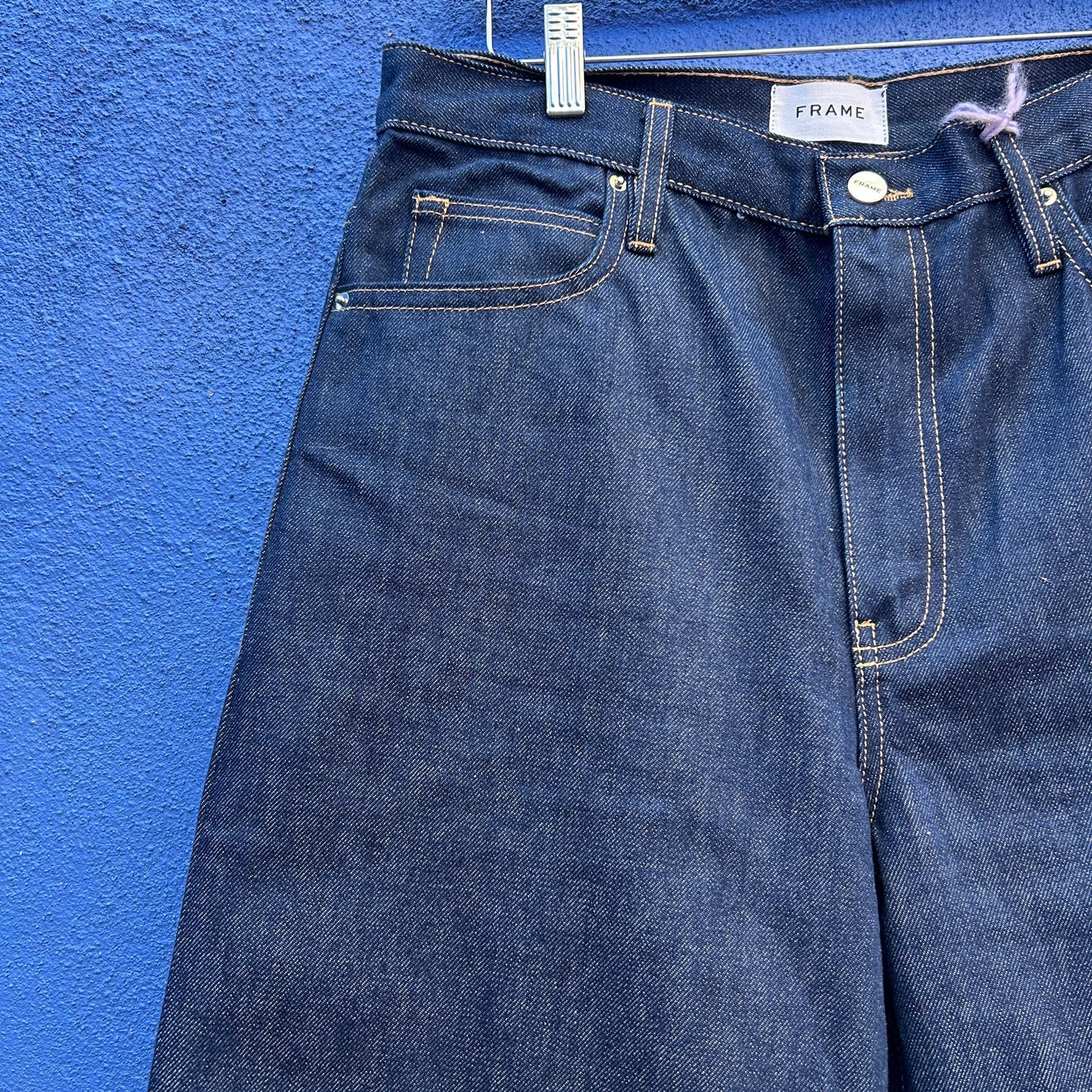 frame dark denim jean