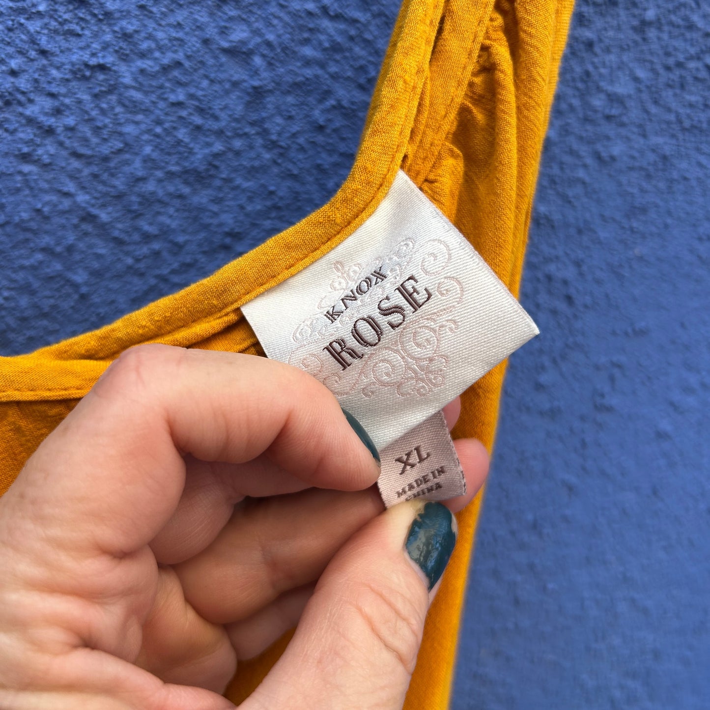 knox rose tie dye maxi dress