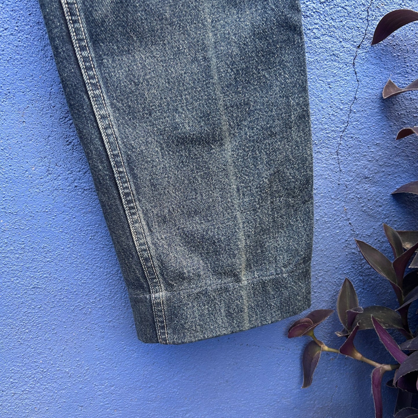 Levi’s black label column pant hemmed