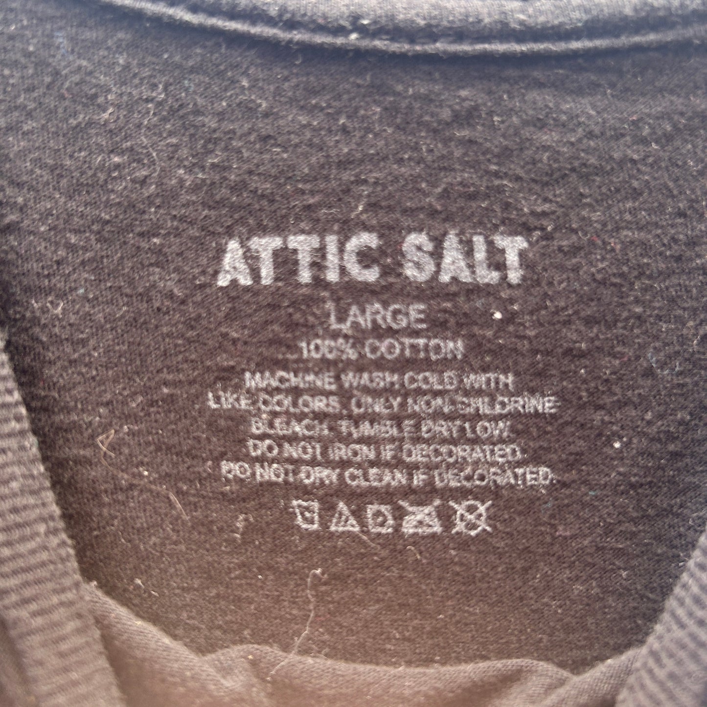 attic salt birthday frog graphic tee
