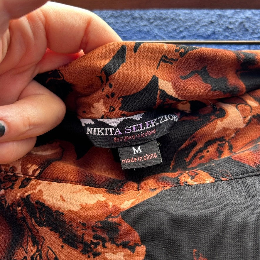 nikita selekzion floral print lagenlook pant