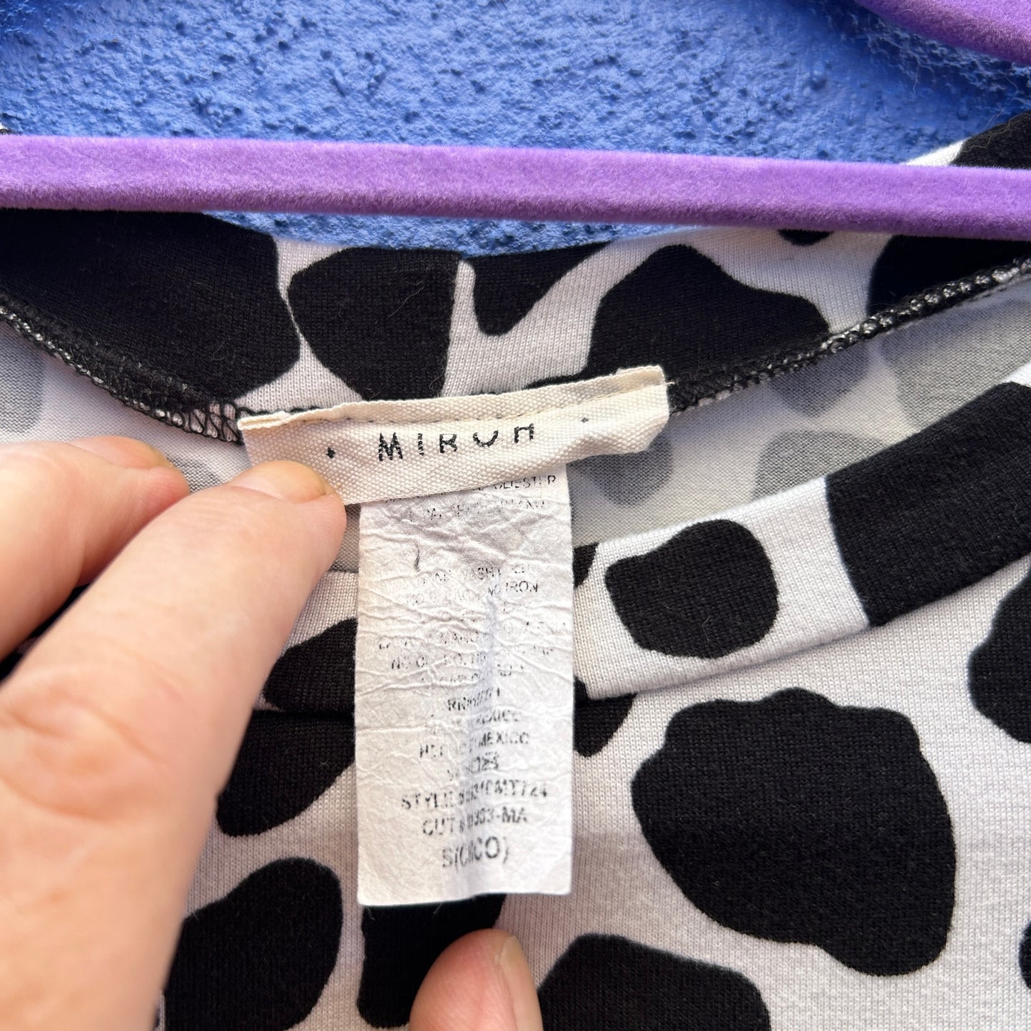 miroh animal print bodycon dress