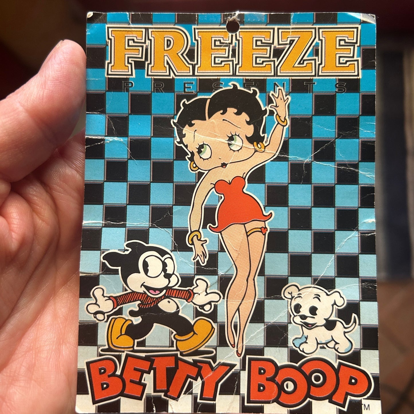 vintage 90s betty boop single stitch deadstock oversized tee